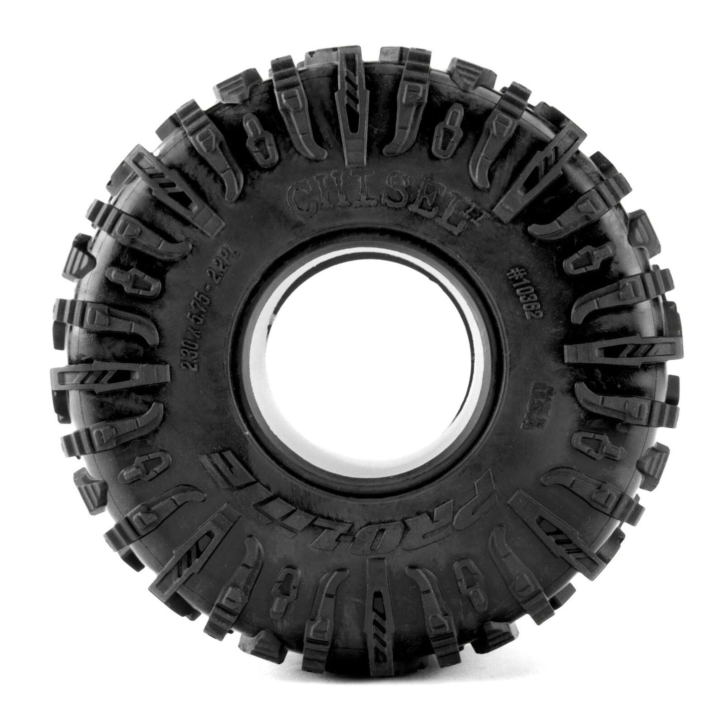 1/10 Chisel II Predator Front/Rear 1.9 In Crawler Tyres (2)