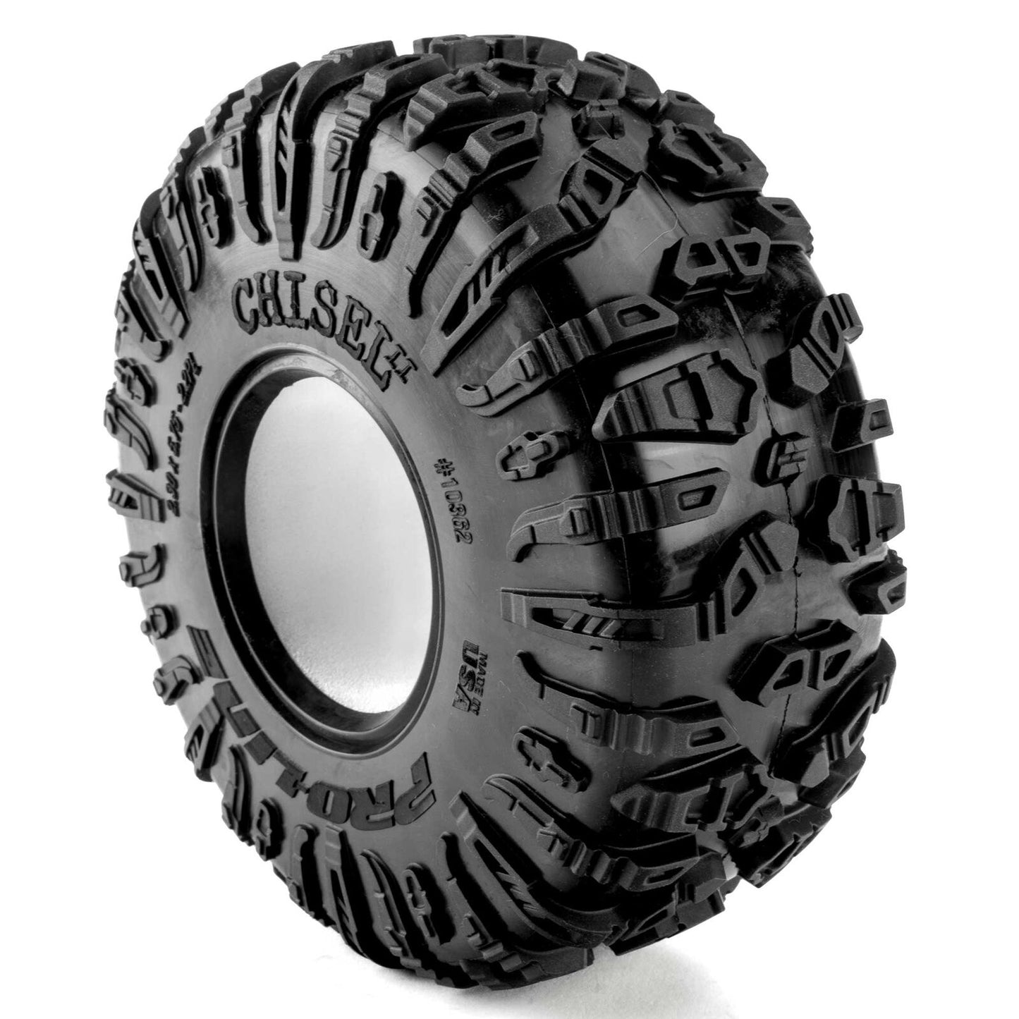 1/10 Chisel II Predator Front/Rear 1.9 In Crawler Tyres (2)
