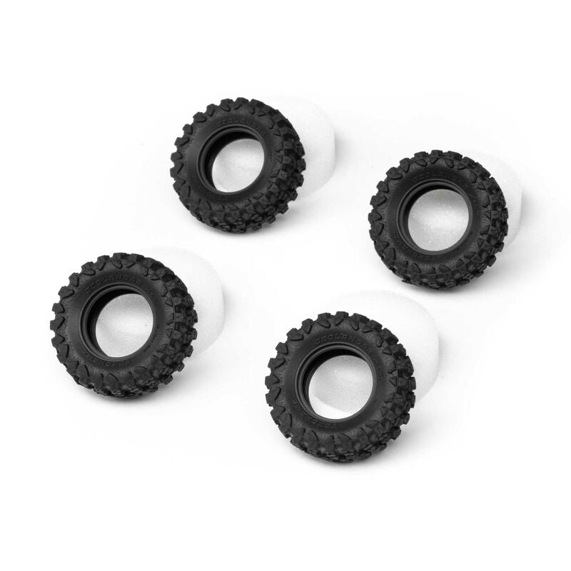 1/30 Yokohama Geolander X-MT Predator Tyres (4) Axial SCX30