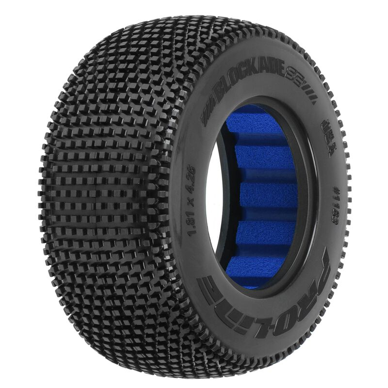 1/10 Blockade M3 Front/Rear 2.2"/3.0" Short Course Tyres (2)