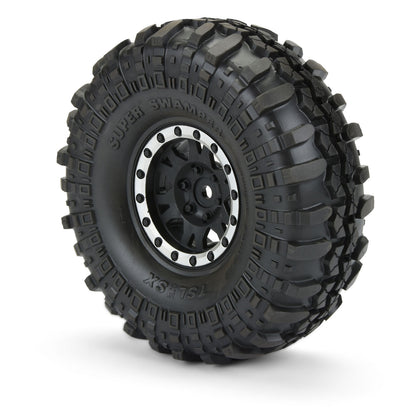 1/10 Interco Spr Swmpr XL G8 F/R 1.9" MTD 12mm Blk/Slvr Impulse (2)