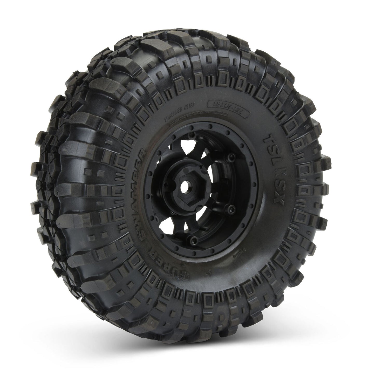 1/10 Interco Spr Swmpr XL G8 F/R 1.9" MTD 12mm Blk/Slvr Impulse (2)