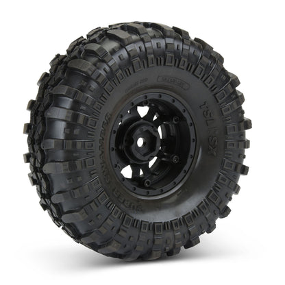 1/10 Interco Spr Swmpr XL G8 F/R 1.9" MTD 12mm Blk/Slvr Impulse (2)