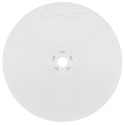 1/10 Velocity 4WD Front 2.2" 12mm Buggy Wheels (2) White AE B74