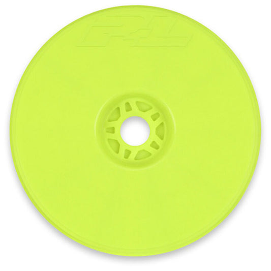 1/8 Velocity Front/Rear 4.0" 17mm Truggy Wheels (4) Yellow