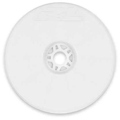 1/8 Velocity Front/Rear 4.0" 17mm Truggy Wheels (4) White