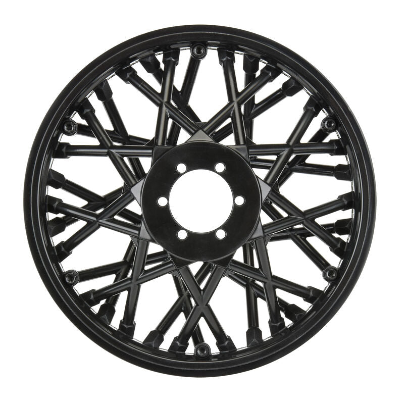1/4 Bullyspoke V2 Bead Rear Wheel Black Promoto-MX
