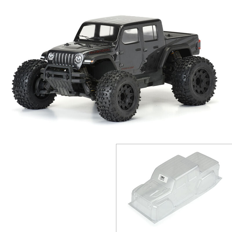 1/10 Jeep Gladiator Rubicon Clear Body: GRANITE