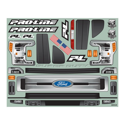 1/6 2017 Ford F-250 Super Duty Cab-Only Clear Body SCX6