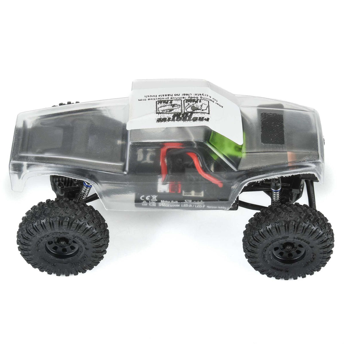 1/30 Pre-Cut Coyote Clear Body Axial SCX30