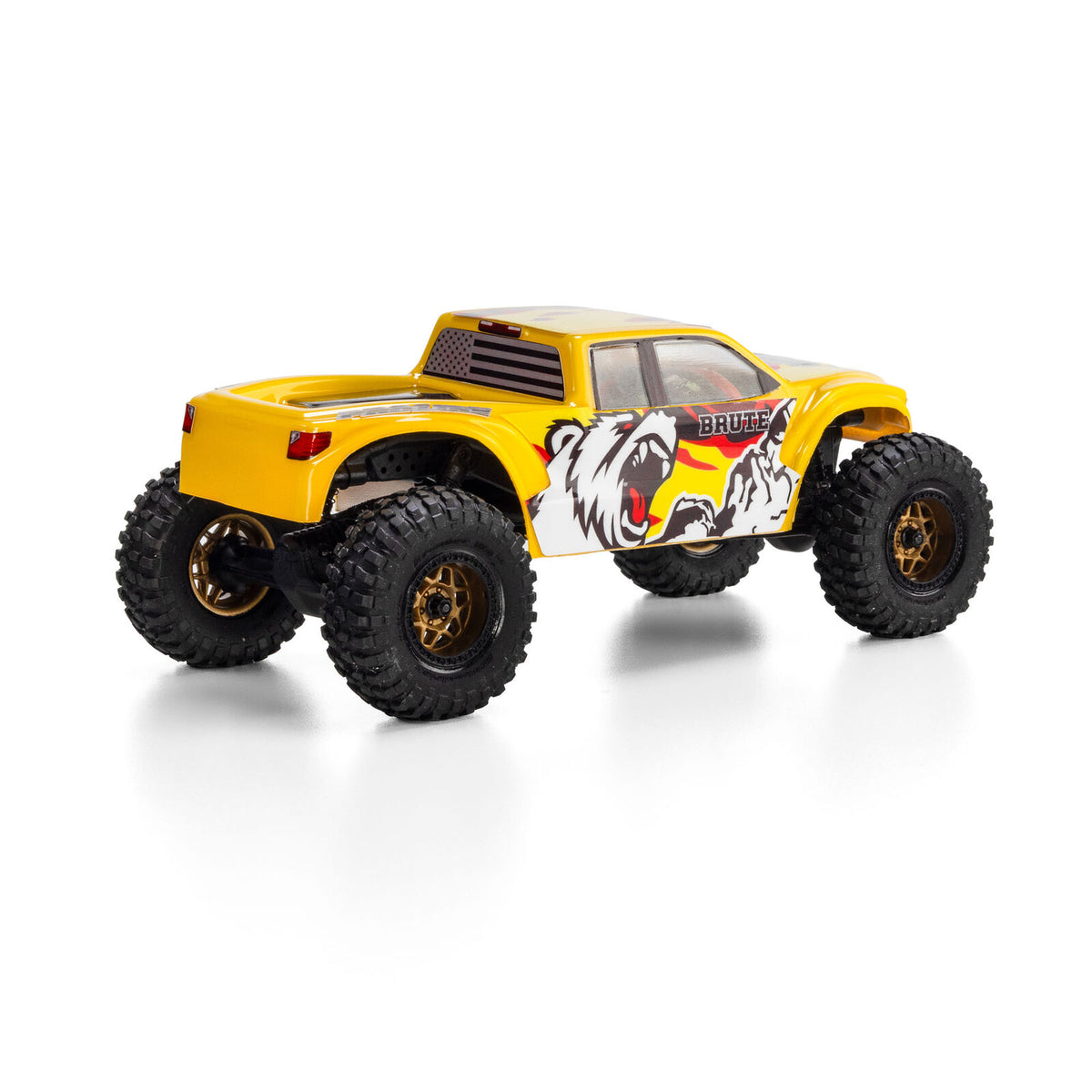 1/30 Pre-Cut Brute Clear Body Axial SCX30