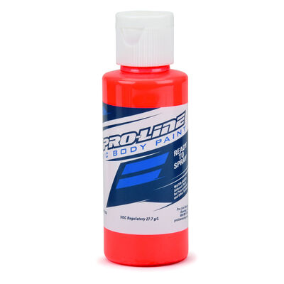 RC Body Paint - Fluorescent Red (60ml)