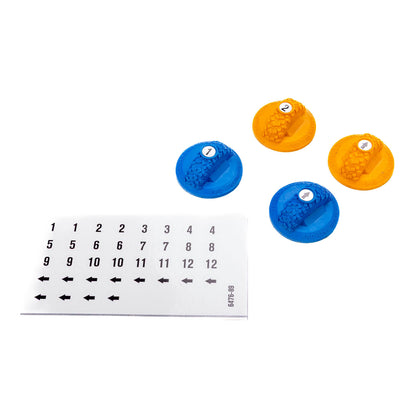 Gate Marker Set Blue/Orange (12) Axial SCX30