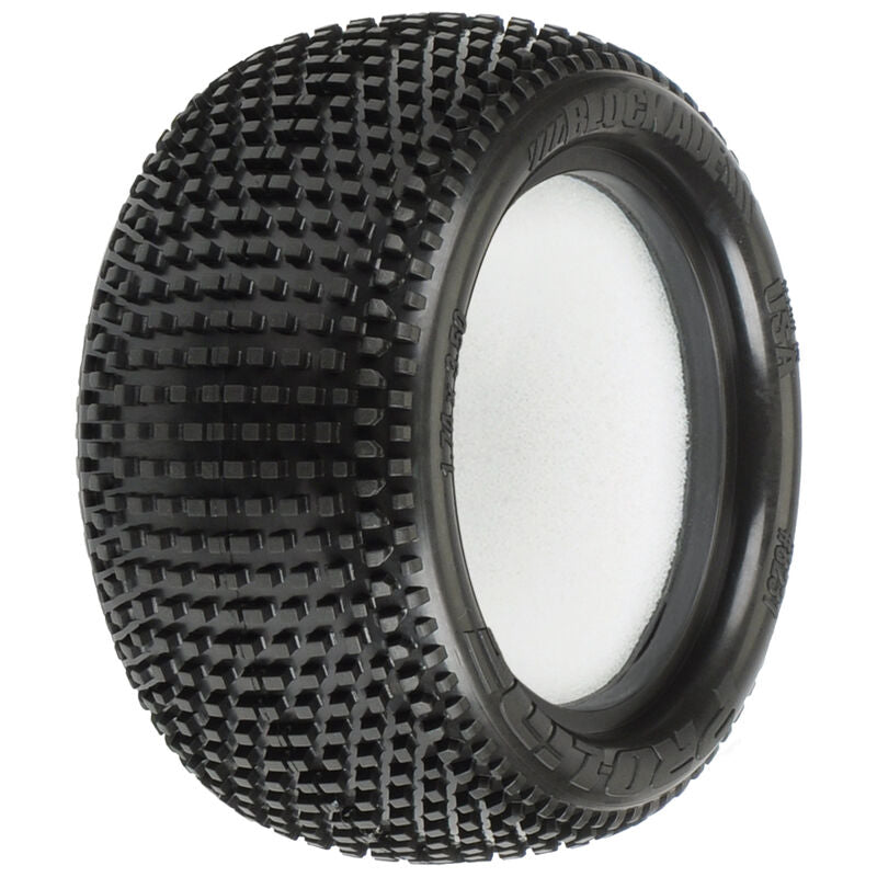 1/10 Blockade M3 Rear 2.2" Off-Road Buggy Tyres (2)