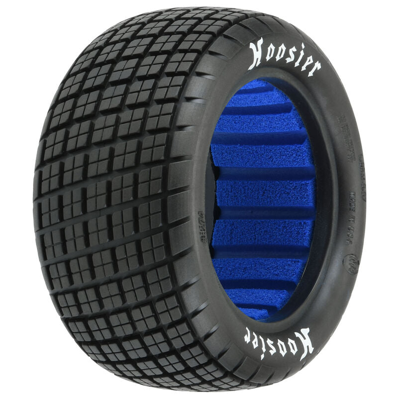 1/10 Hoosier Angle Block M4 Rear 2.2" Dirt Oval Tyres (2)