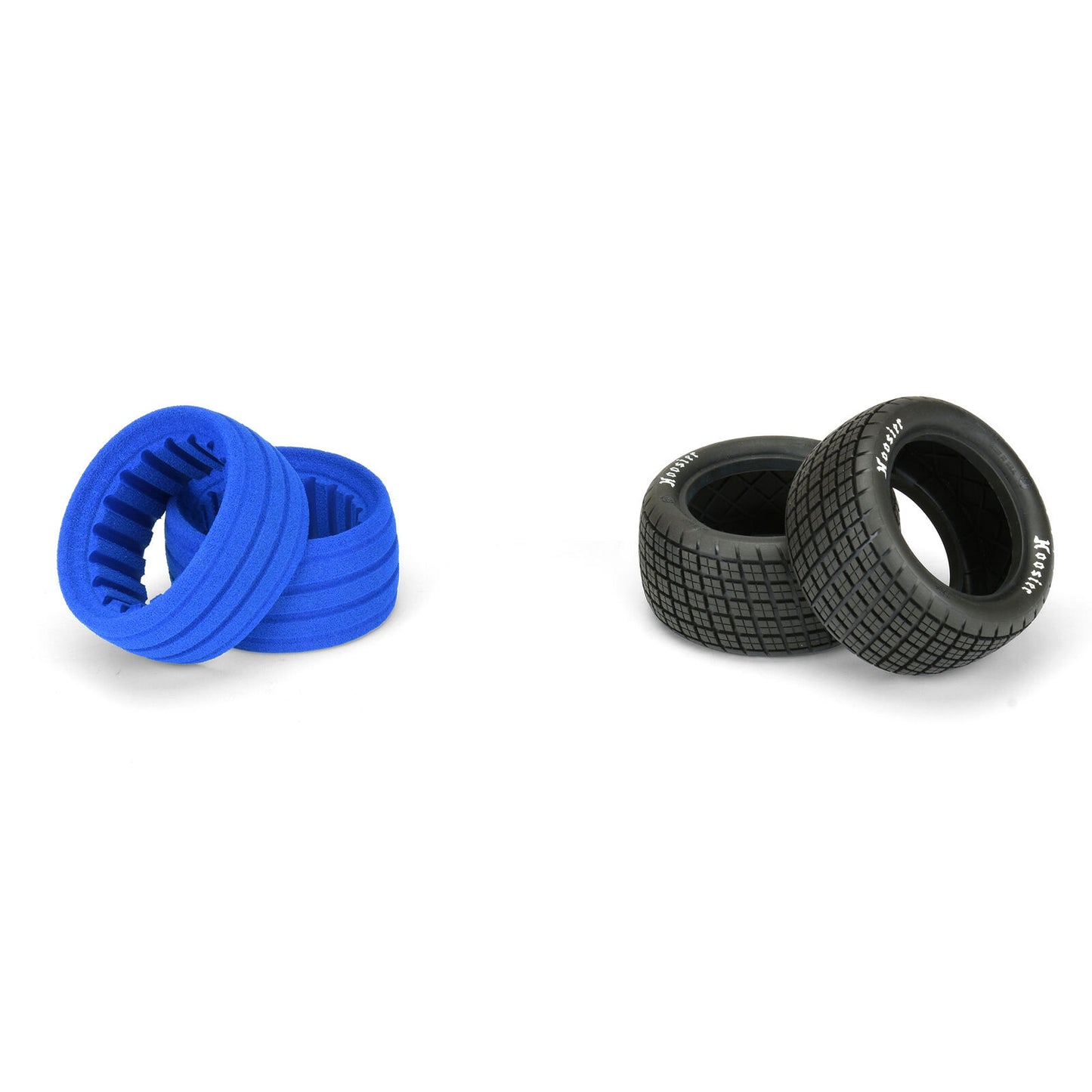 1/10 Hoosier Angle Block M4 Rear 2.2" Dirt Oval Tyres (2)