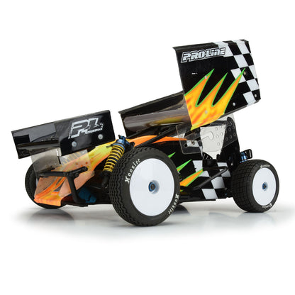 1/10 Hoosier Angle Block M4 Rear 2.2" Dirt Oval Tyres (2)