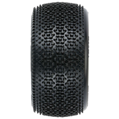 1/10 Hexon CR4 Rear 2.2" Carpet Buggy Tyres (2)