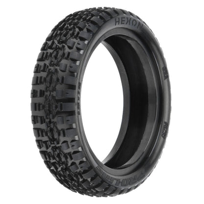 1/10 Hexon CR4 2WD Front 2.2" Carpet Buggy Tyres (2)