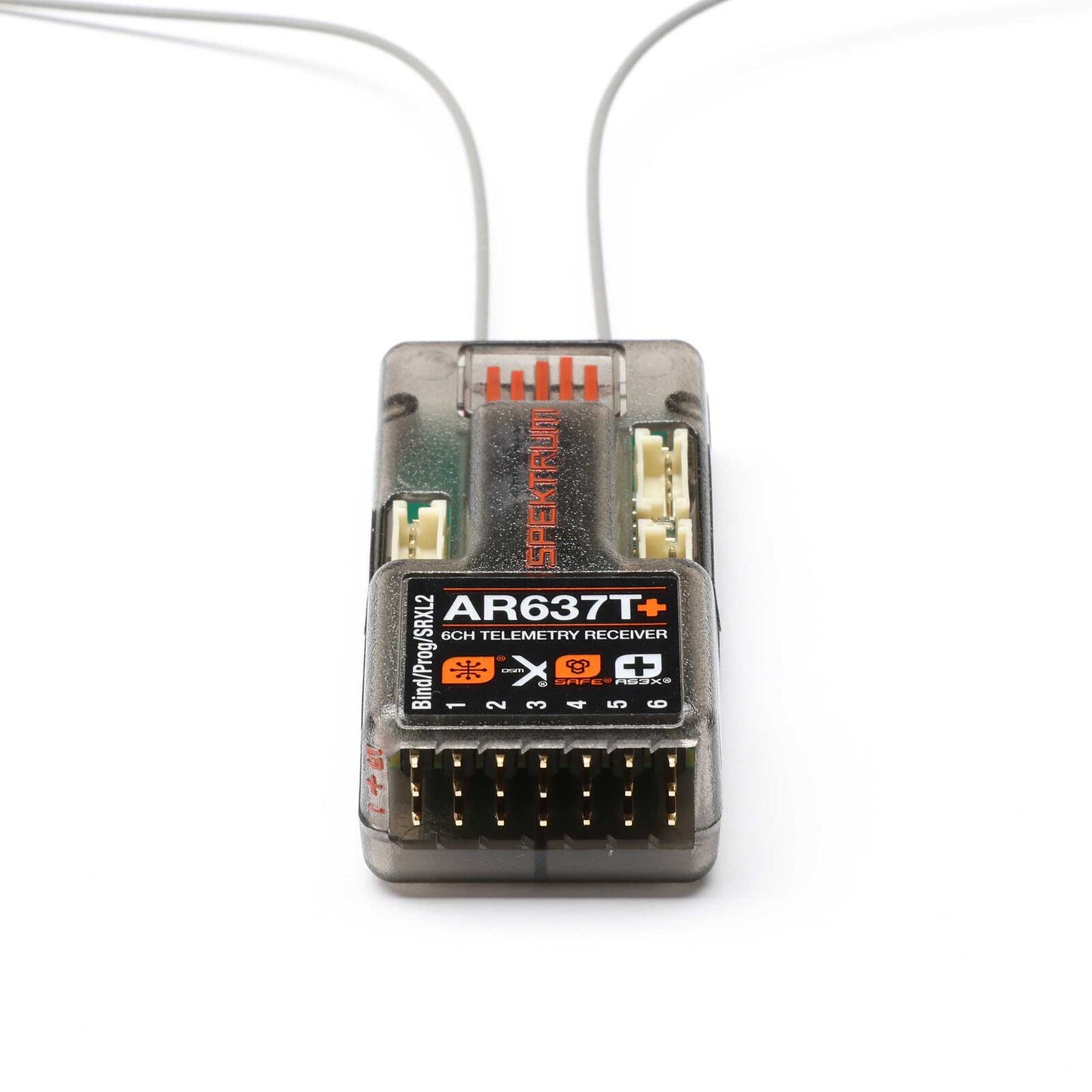 Spektrum AR637T+ DSMX 6-Channel AS3X+ & SAFE Telemetry Receiver