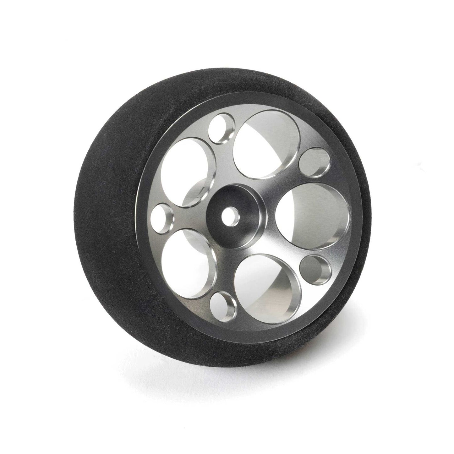 Aluminium Wide Wheel Circle Gun Metal Grey