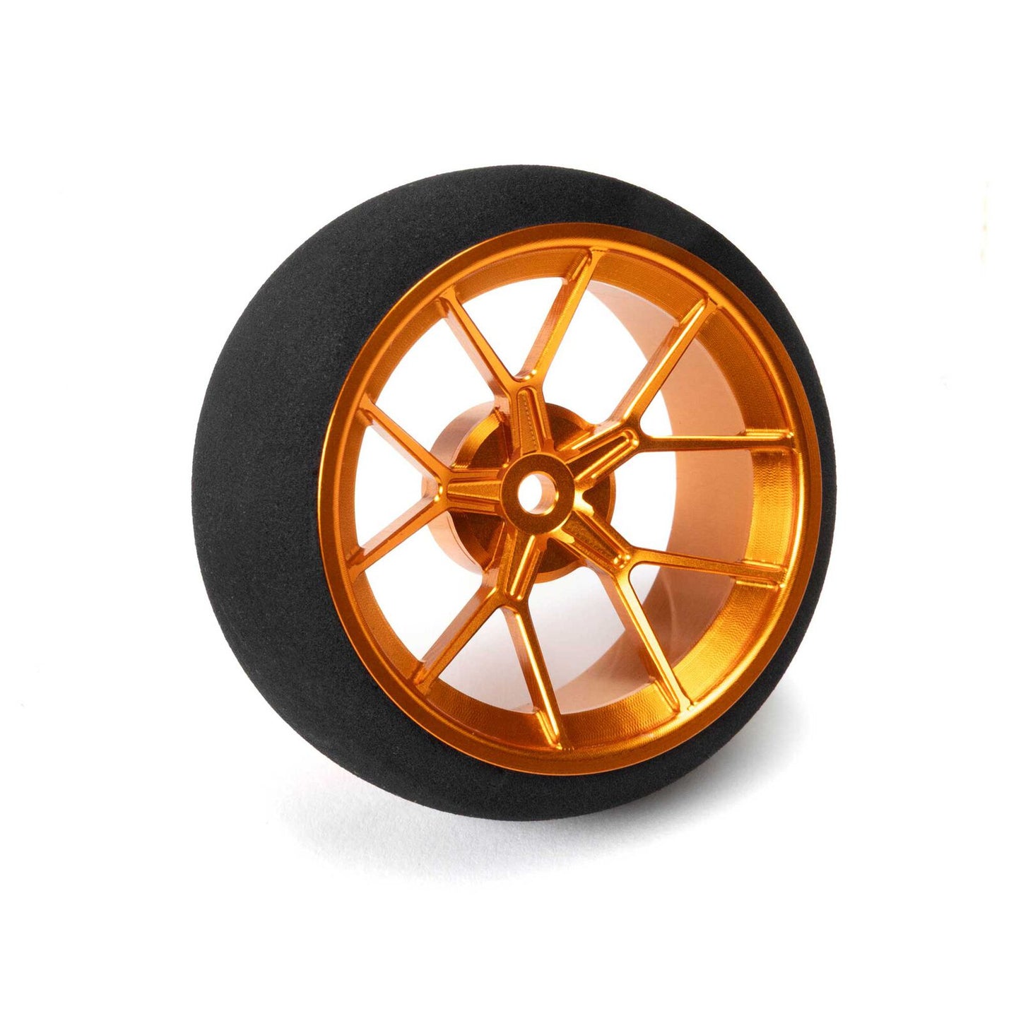 Aluminium Wide Wheel Spoke Orange