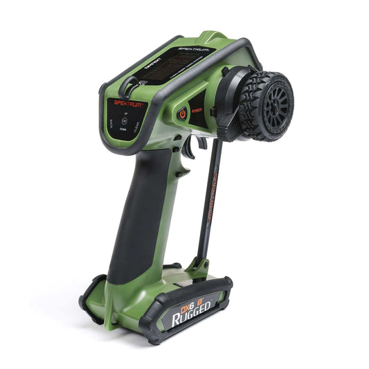 Spektrum DX6 Rugged 6-Channel DSMR Transmitter Only - Green