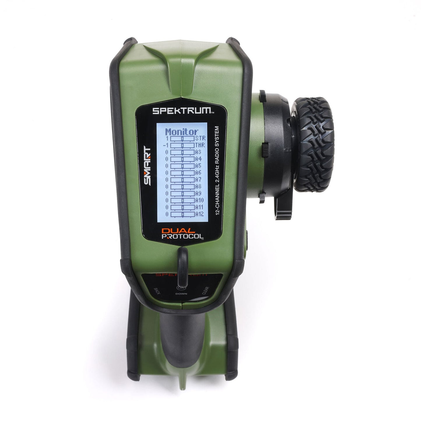 Spektrum DX Rugged+ 12-Channel DSMR+ Transmitter Green