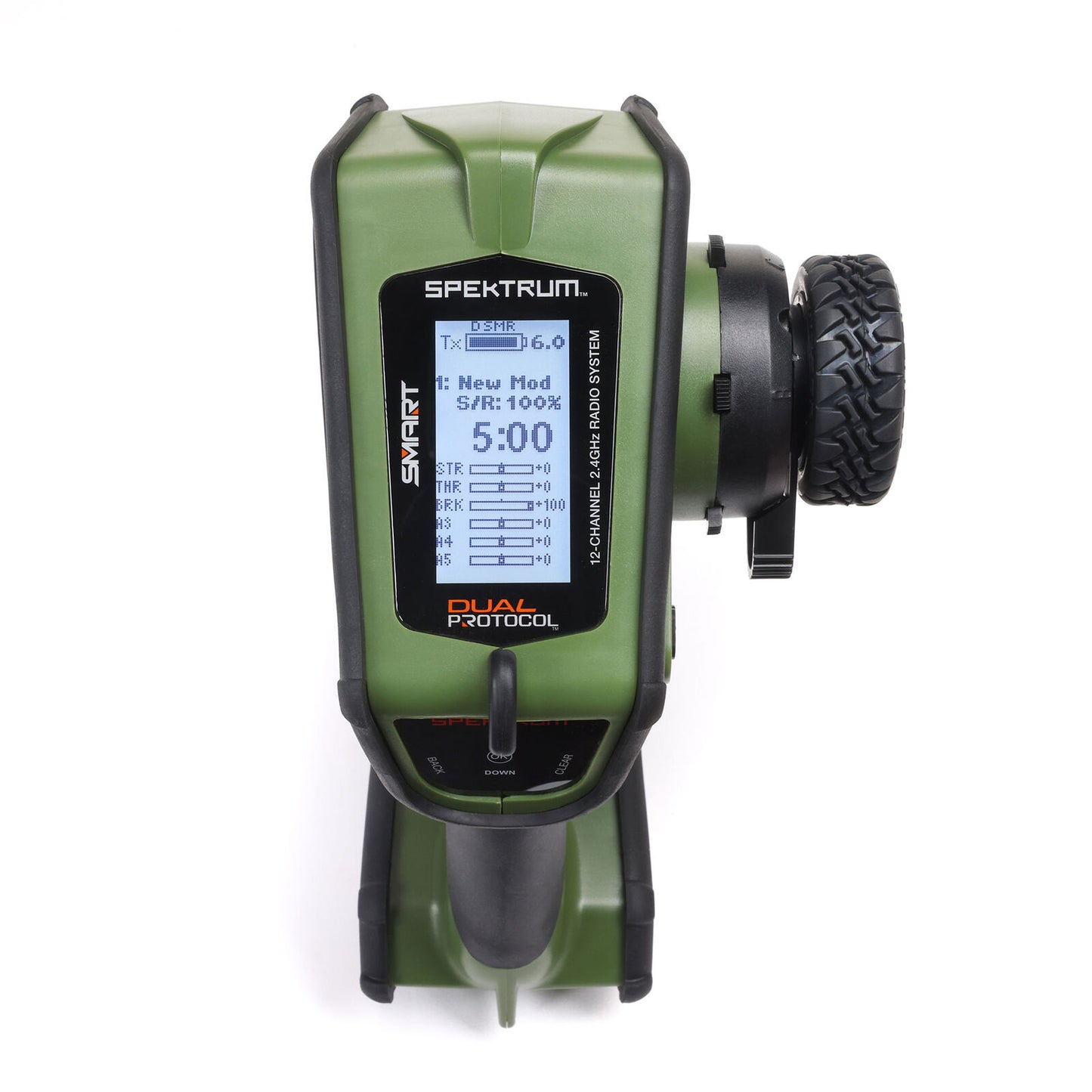 Spektrum DX Rugged+ 12-Channel DSMR+ Transmitter Green