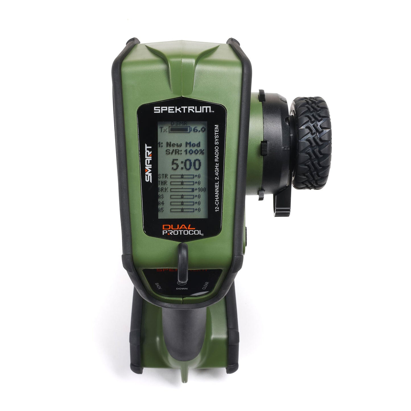 Spektrum DX Rugged+ 12-Channel DSMR+ Transmitter Green