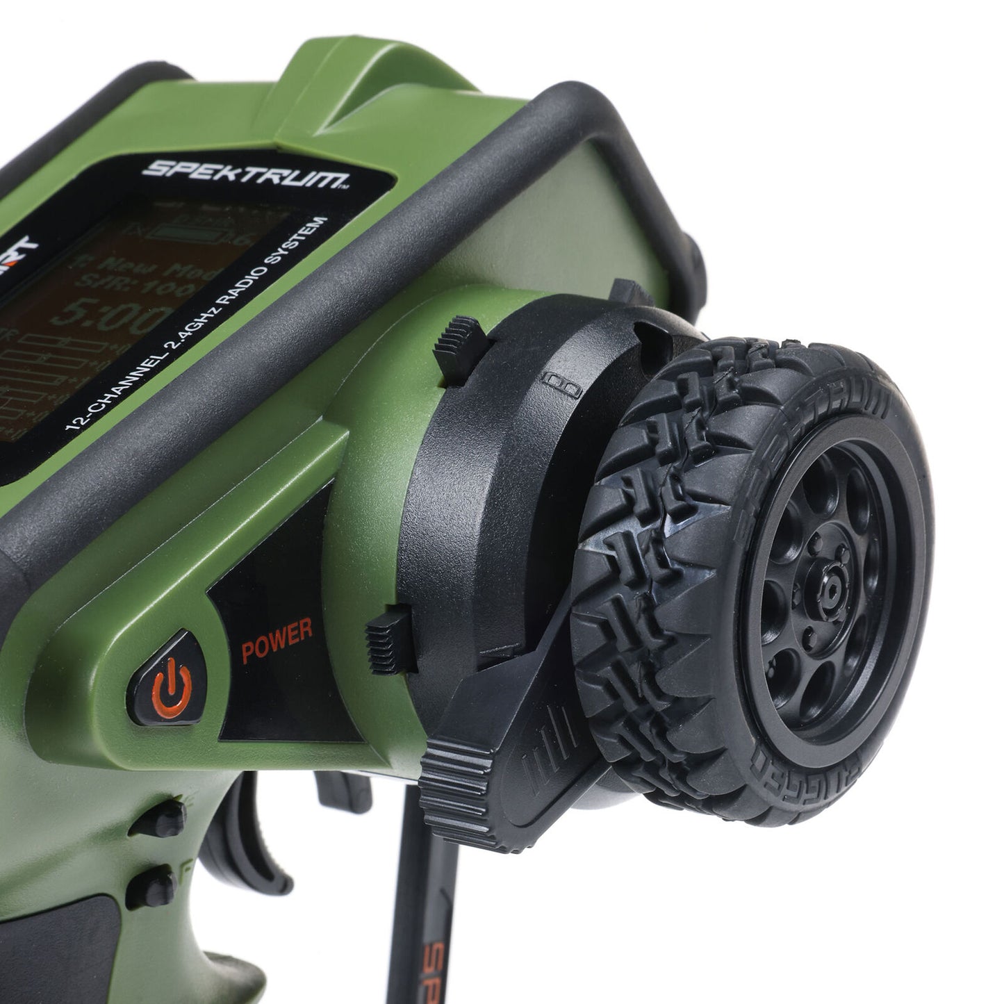Spektrum DX Rugged+ 12-Channel DSMR+ Transmitter Green