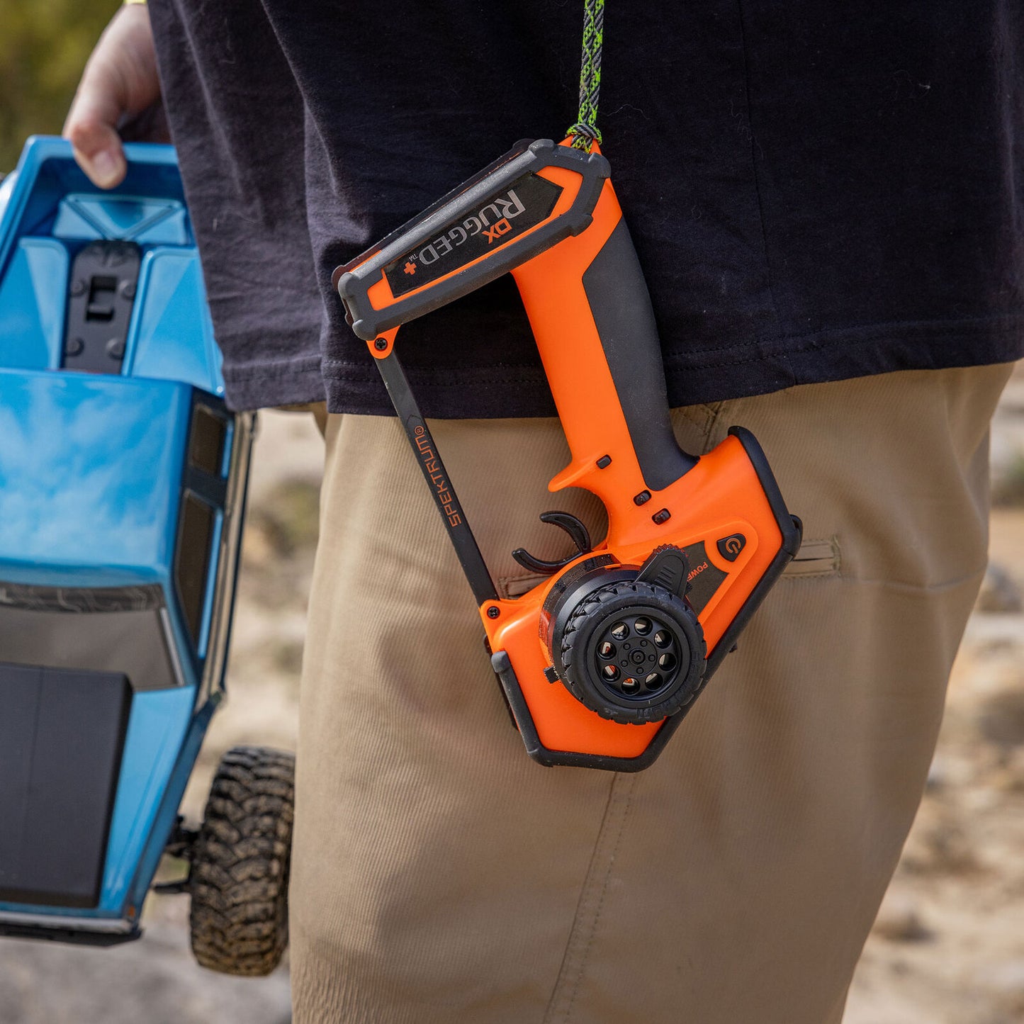 Spektrum DX Rugged+ 12-Channel DSMR+ Transmitter Orange