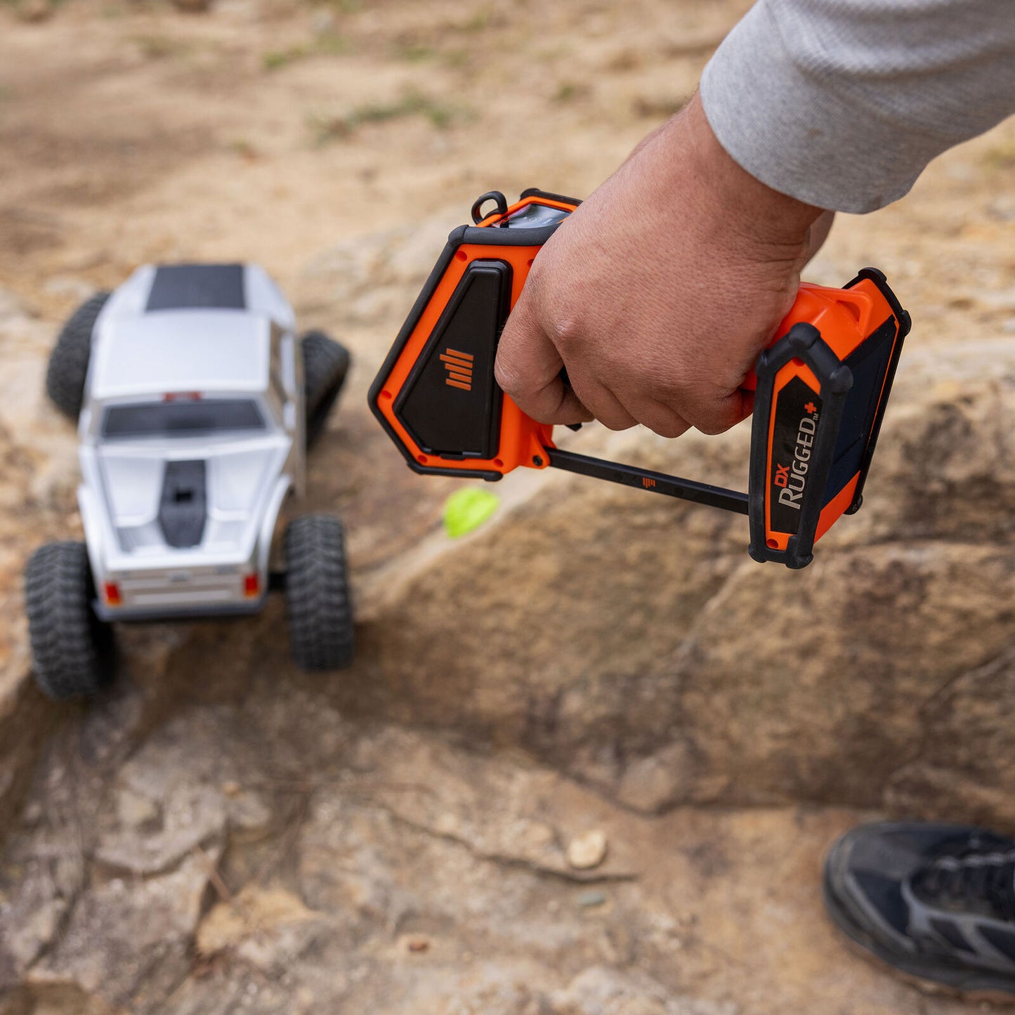Spektrum DX Rugged+ 12-Channel DSMR+ Transmitter Orange