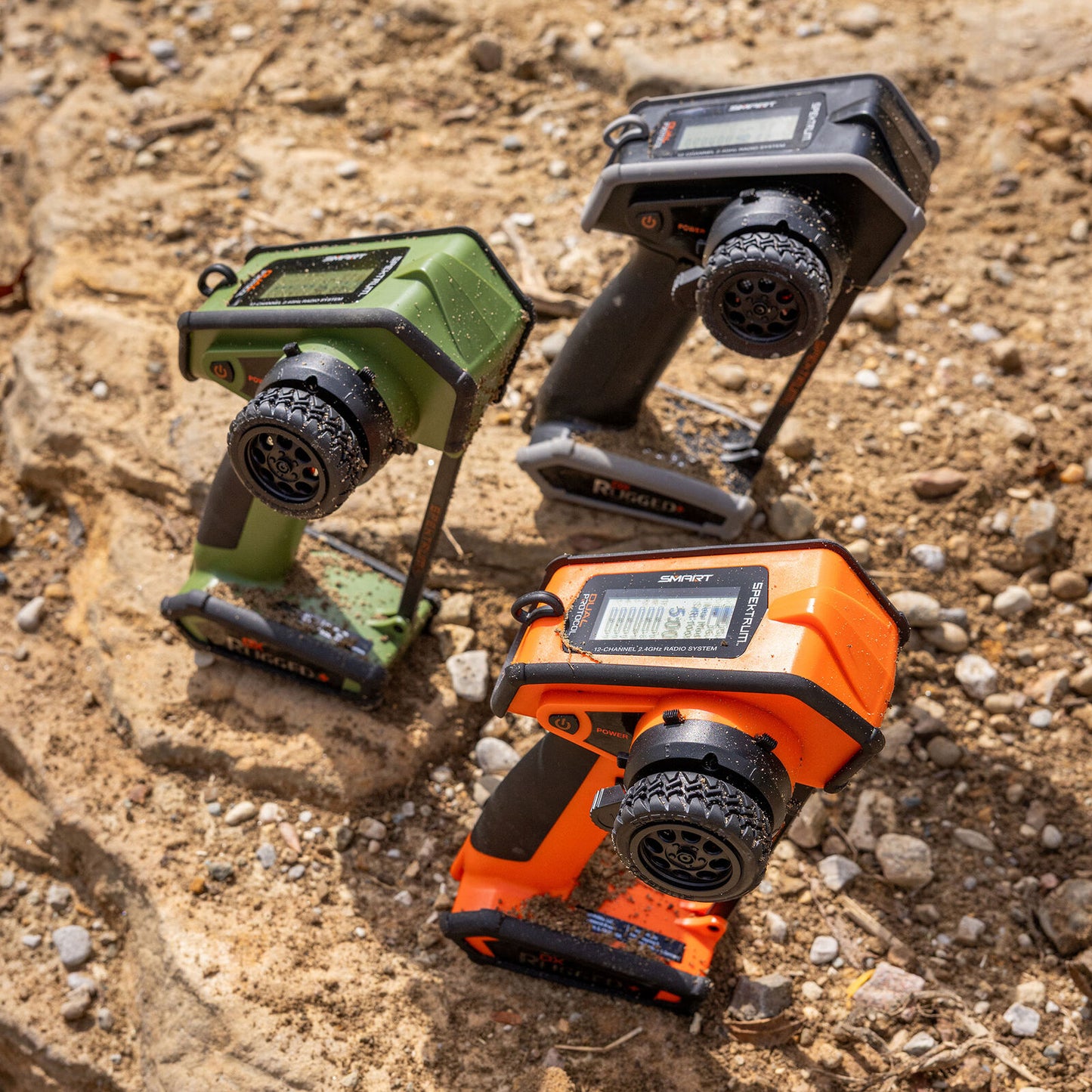 Spektrum DX Rugged+ 12-Channel DSMR+ Transmitter Orange