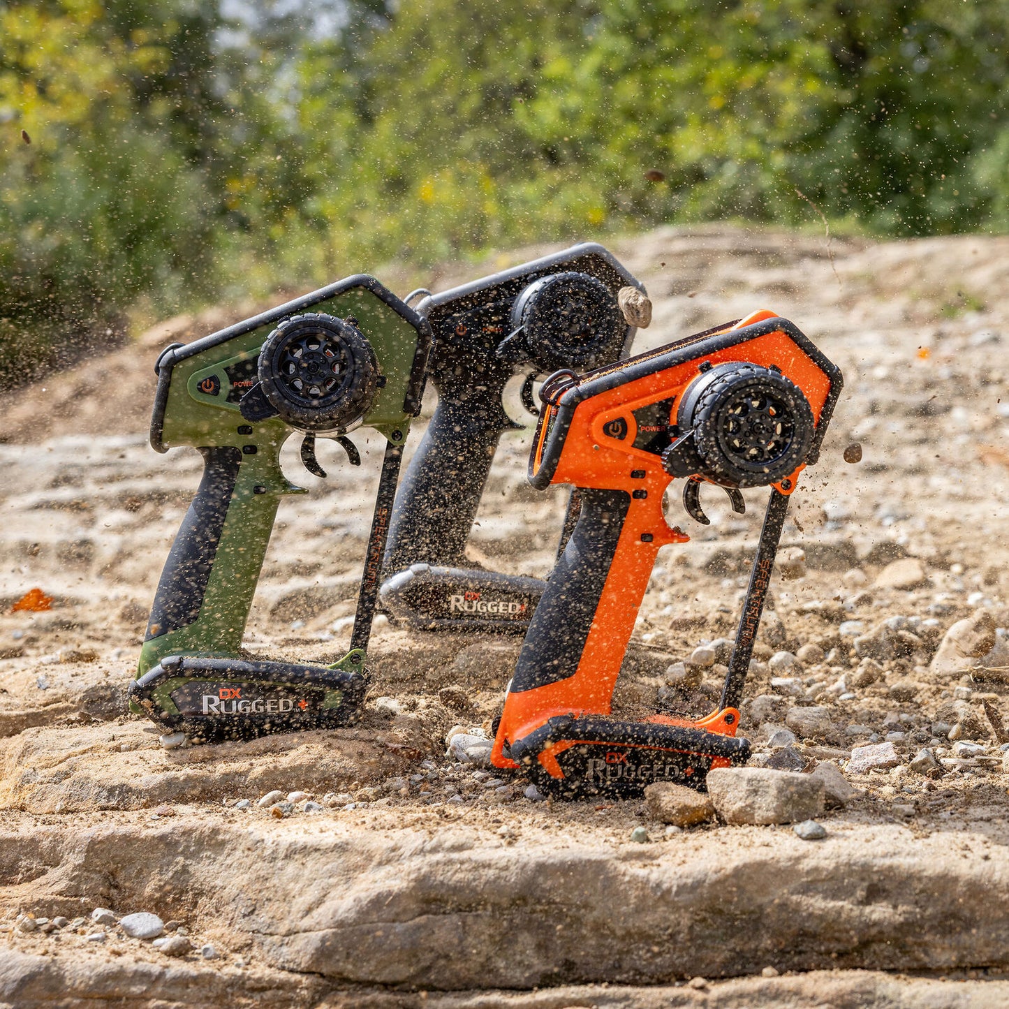 Spektrum DX Rugged+ 12-Channel DSMR+ Transmitter Orange