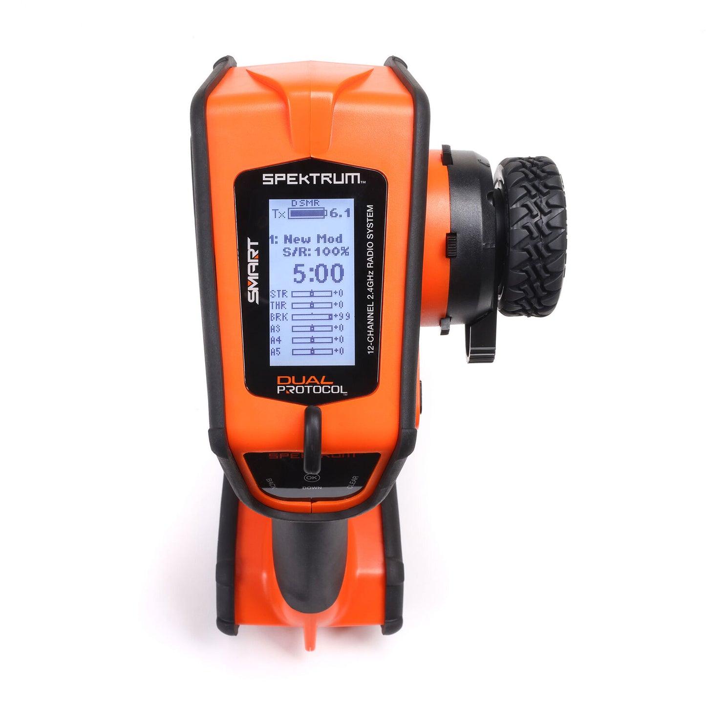 Spektrum DX Rugged+ 12-Channel DSMR+ Transmitter Orange