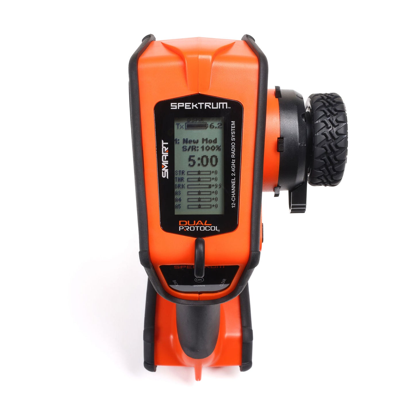 Spektrum DX Rugged+ 12-Channel DSMR+ Transmitter Orange