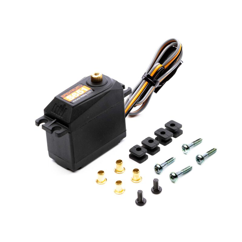 S651 7kg Steel Brass Gear Servo