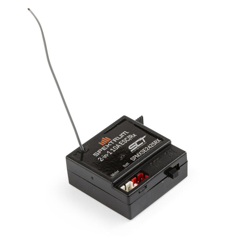 10A Brushed 2-in-1 ESC / SLT Receiver Combo