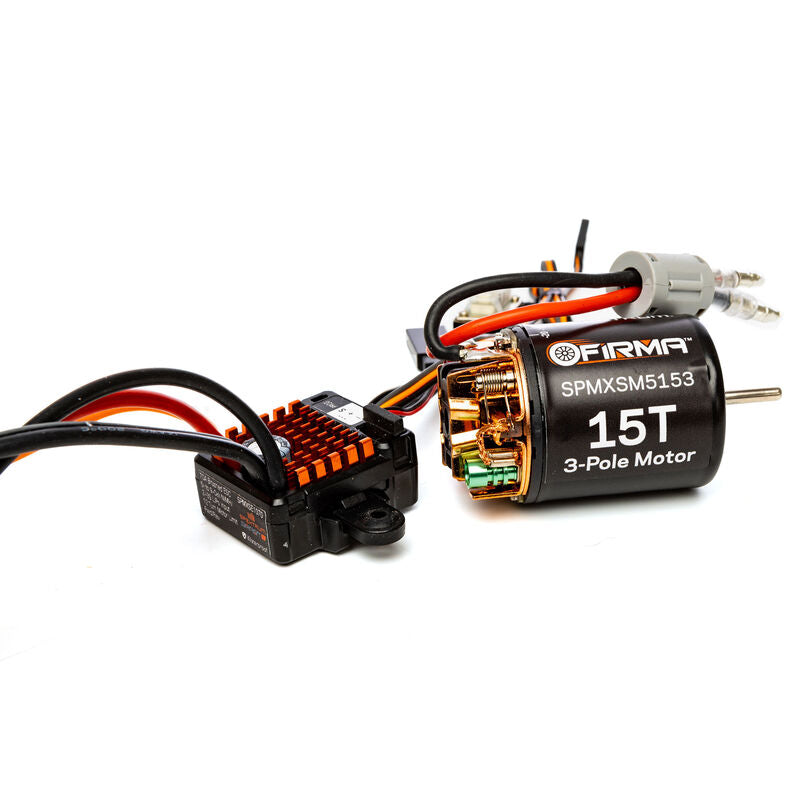 Firma 70A Brushed Smart ESC 2S-3S IC3/15T Motor Combo