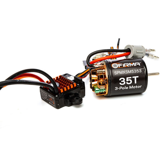 Firma 70A Brushed Smart ESC 2S-3S IC3/35T Motor Combo