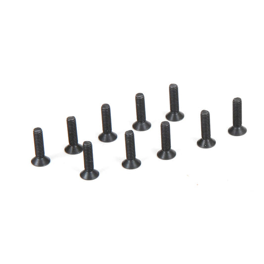 Flat Head Screws M2.5 x 10mm 10