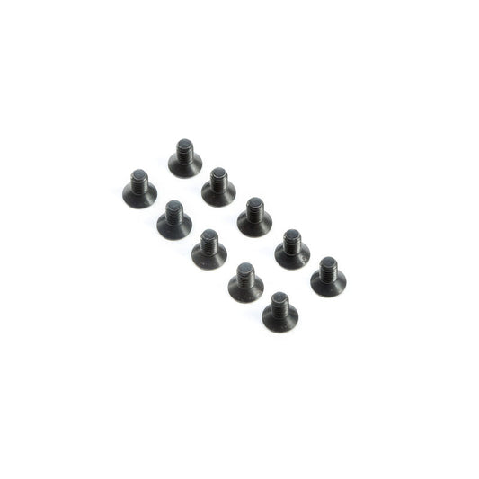 Flat Head Screws M4 x 8mm (10)