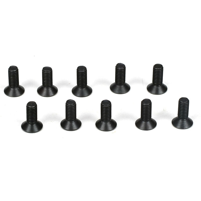 Flathead Screws M3 x 8mm (10)