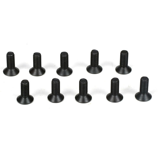 Flathead Screws M3 x 8mm (10)
