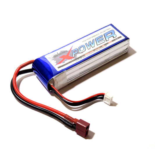 3300mAh 3S 11.1V 45C LiPo Battery with Deans